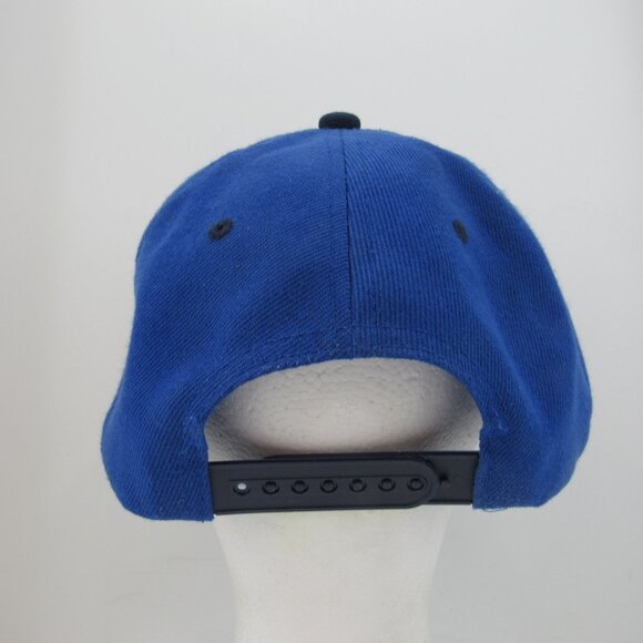 USA Embroidered Patch Logo Men's Blue Adjustable Snapback Cap Hat by Ole Panna - Picture 6 of 8